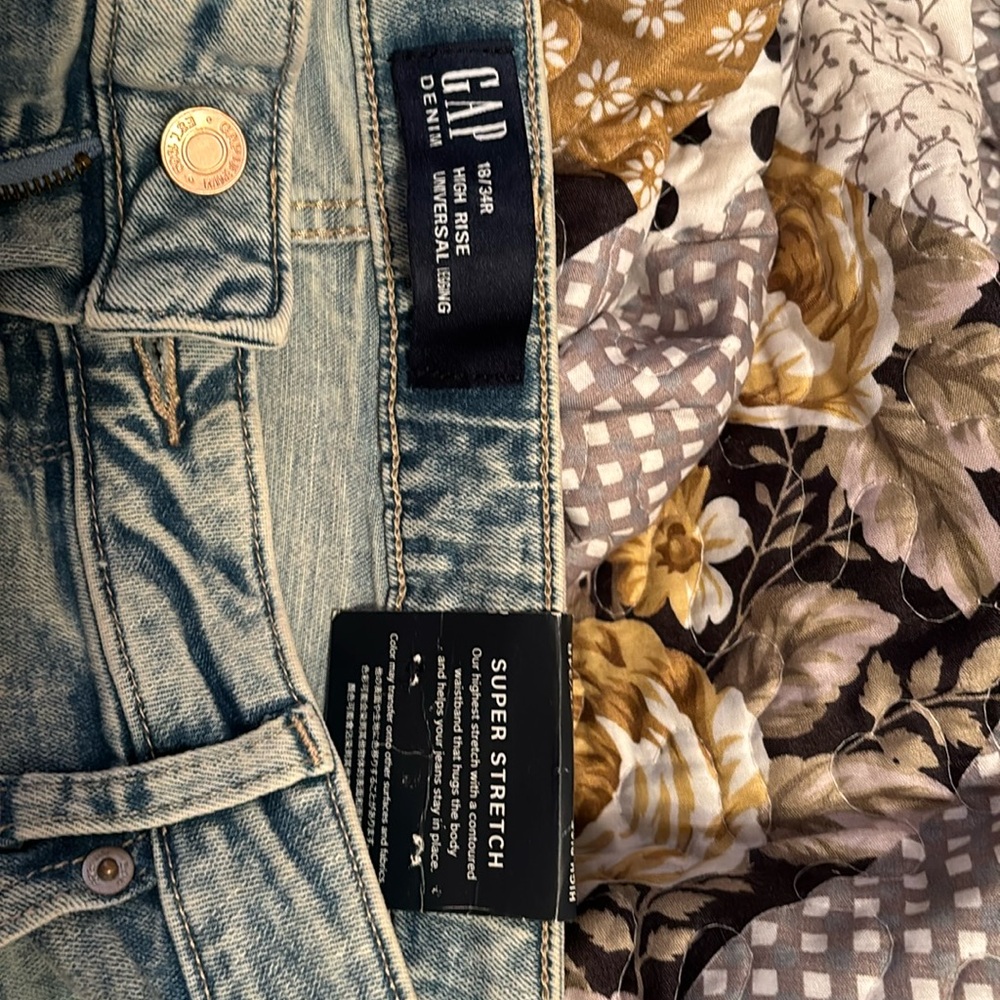 Gap ripped jeans leggings 18r